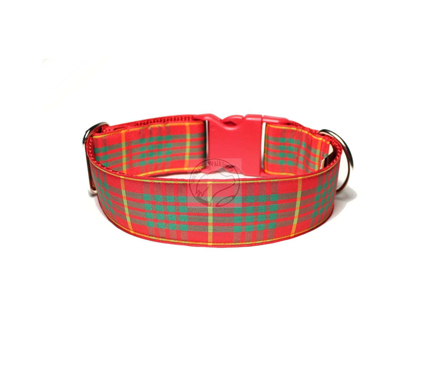Cameron clan tartan - dog collar