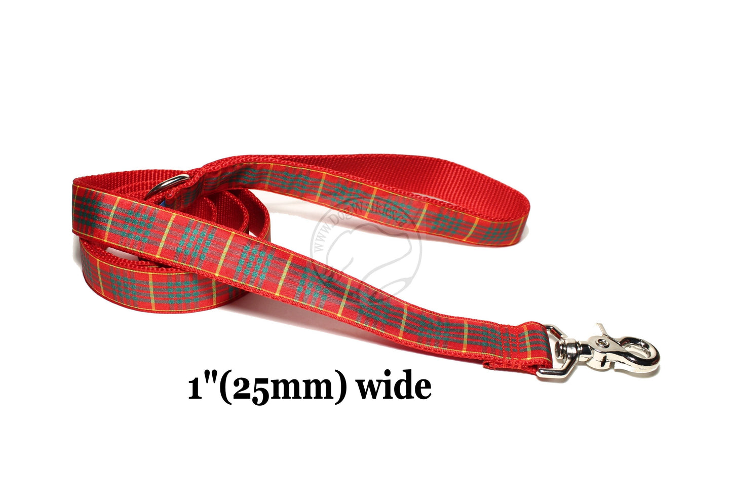 Tartan Dog Leash - Cameron Red Clan Tartan