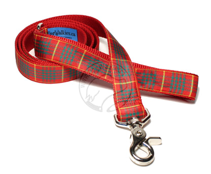 Tartan Dog Leash - Cameron Red Clan Tartan