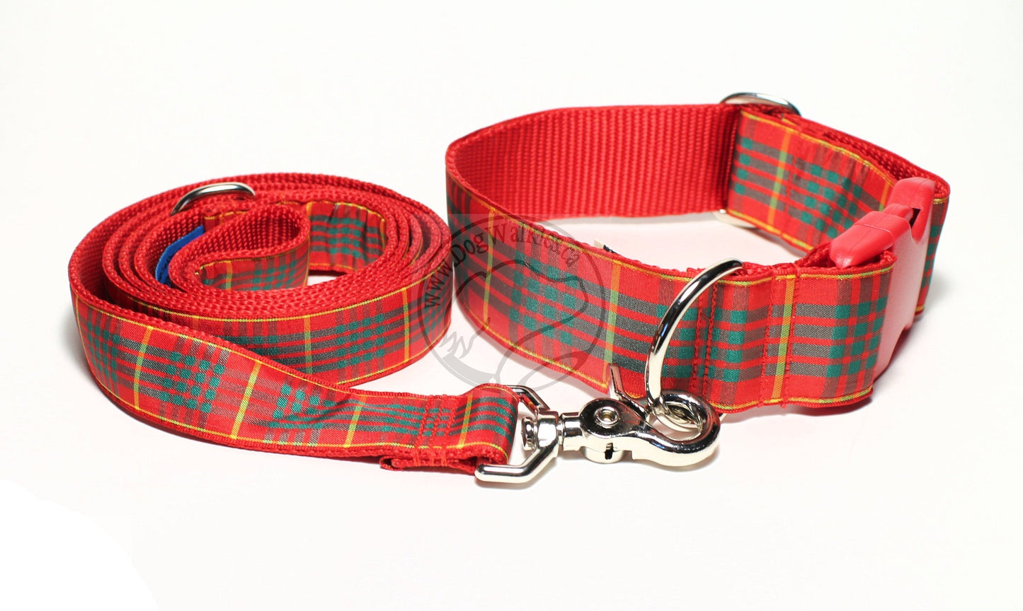 Tartan Dog Leash - Cameron Red Clan Tartan