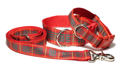 Tartan Dog Leash - Cameron Red Clan Tartan