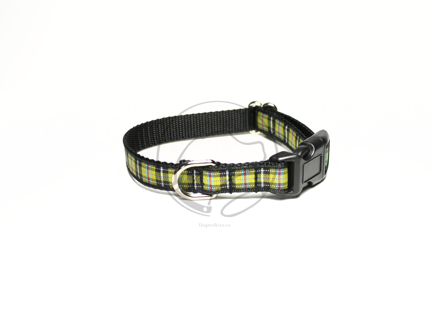 Cornish National tartan - dog collar