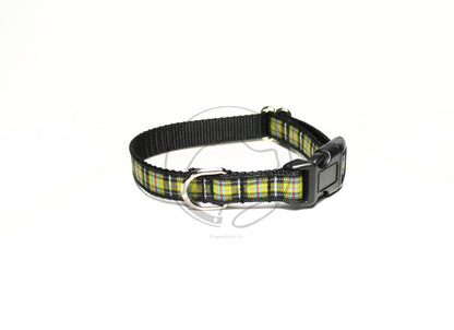 Cornish National tartan - dog collar