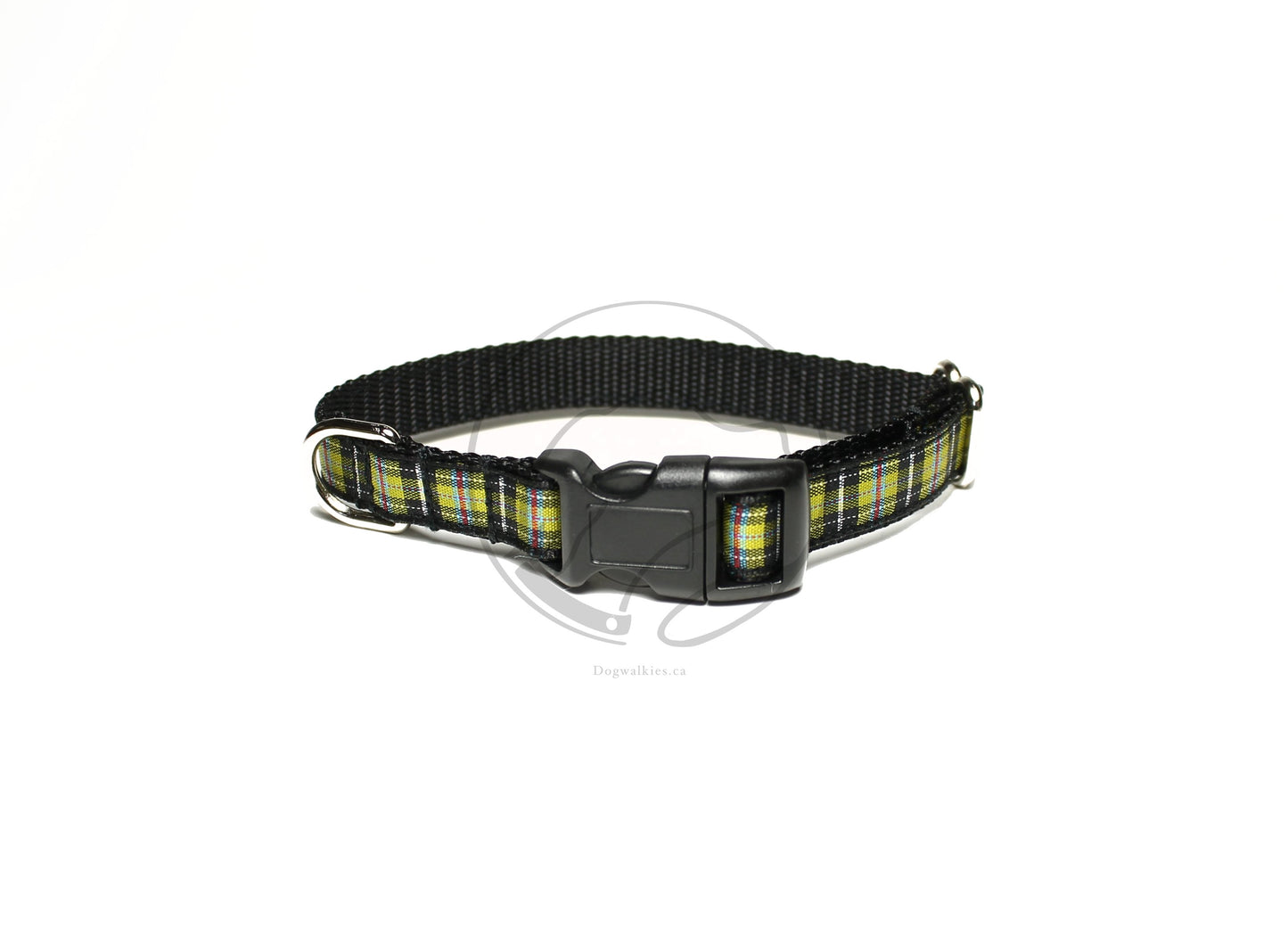 Cornish National tartan - dog collar