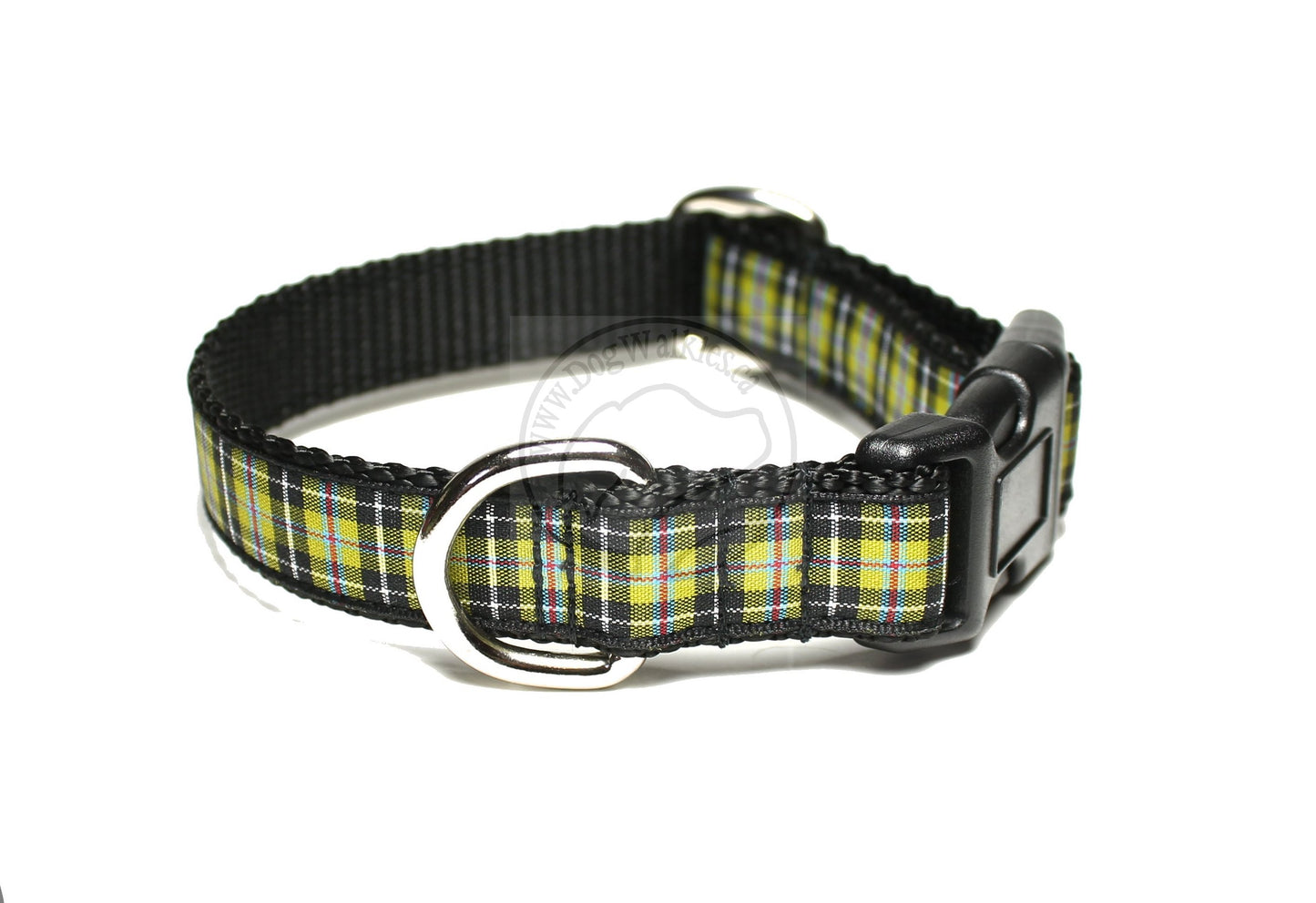 Cornish National tartan - dog collar