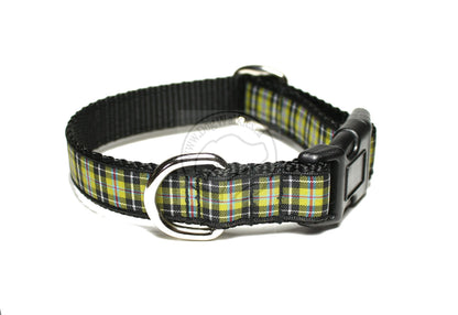 Cornish National tartan - dog collar