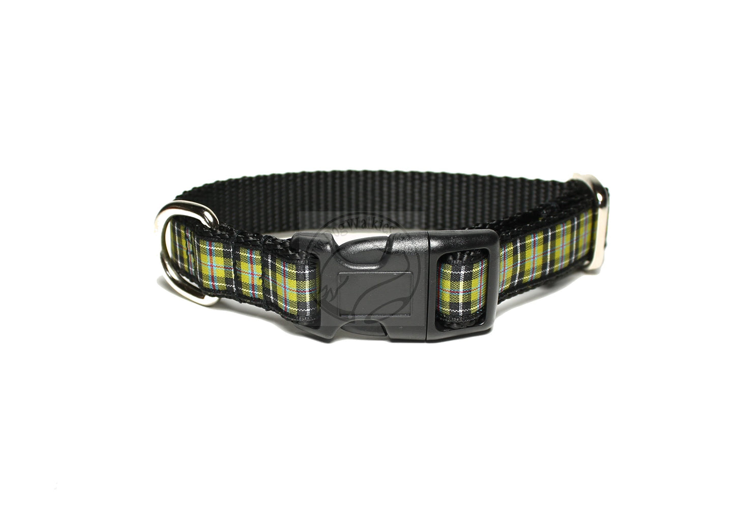 Cornish National tartan - dog collar