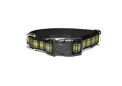 Cornish National tartan - dog collar
