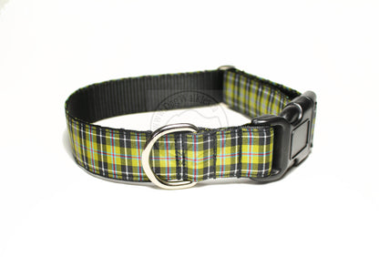 Cornish National tartan - dog collar