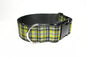 Cornish National tartan - dog collar