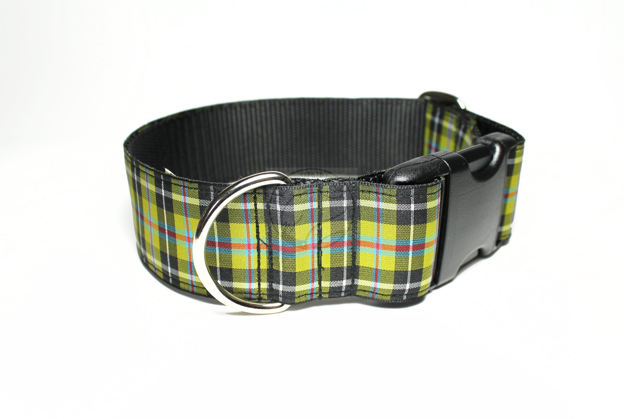 Cornish National tartan - dog collar