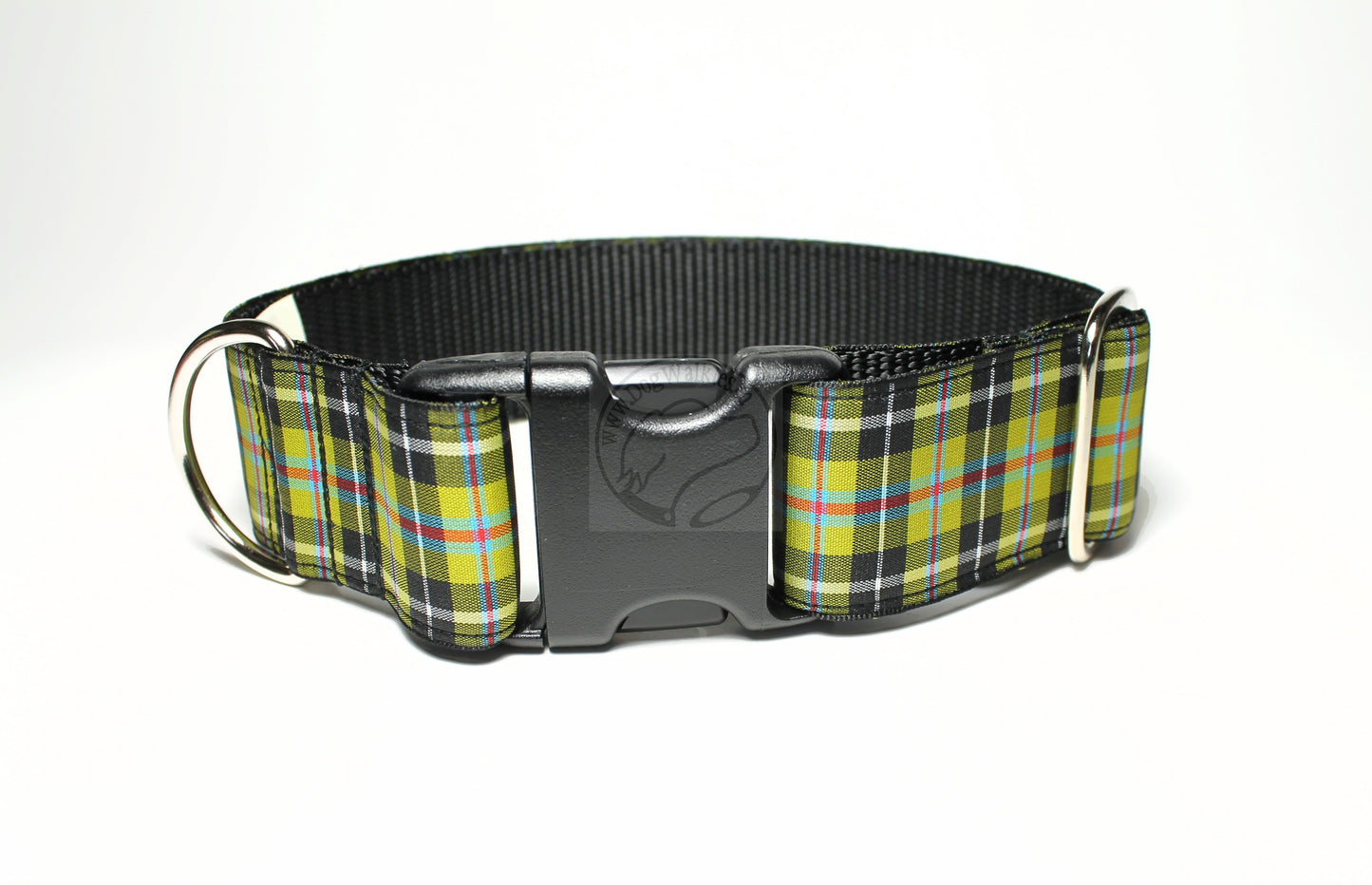 Cornish National tartan - dog collar