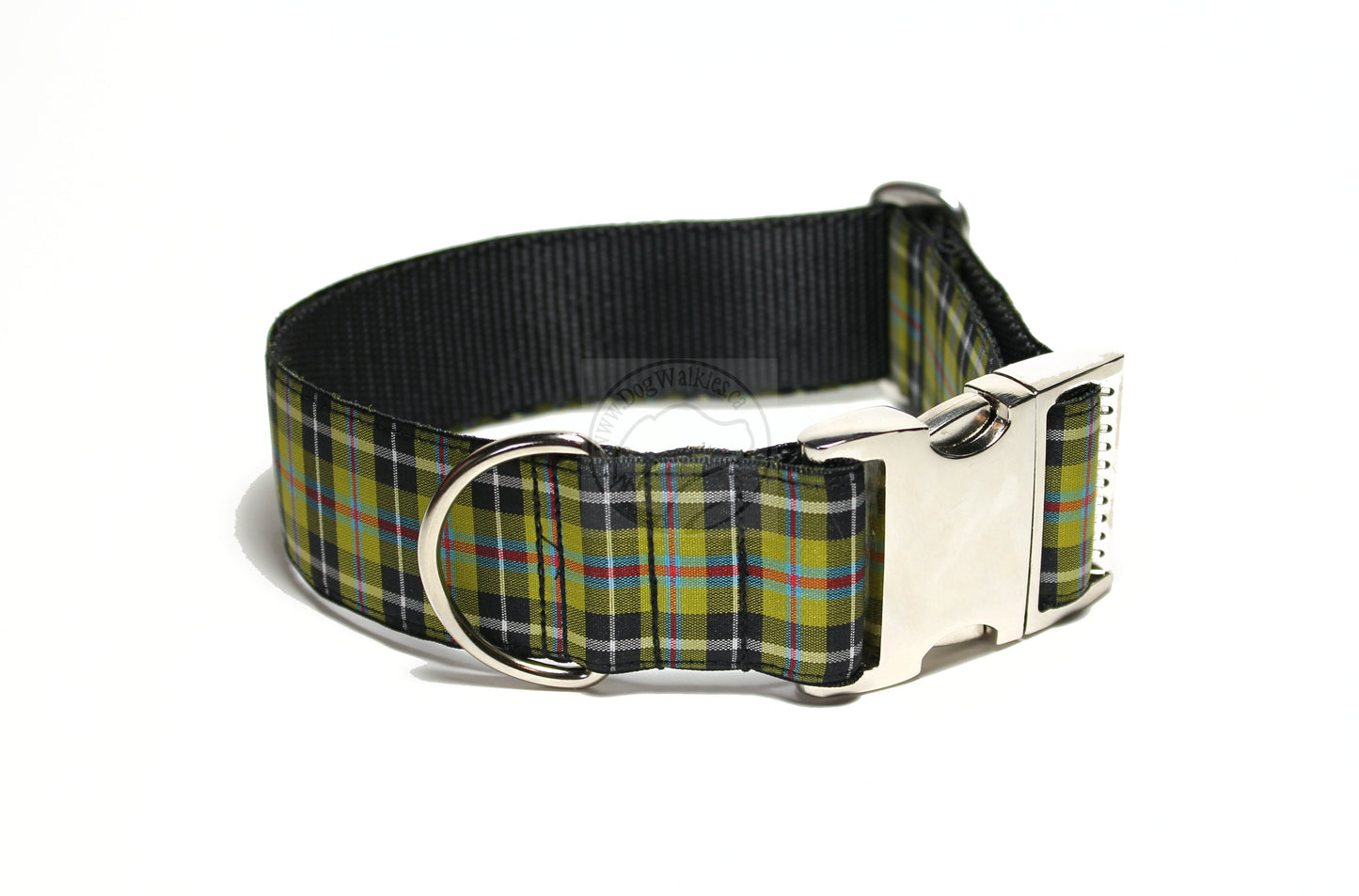 Cornish National tartan - dog collar