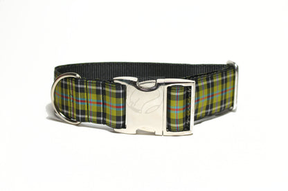 Cornish National tartan - dog collar