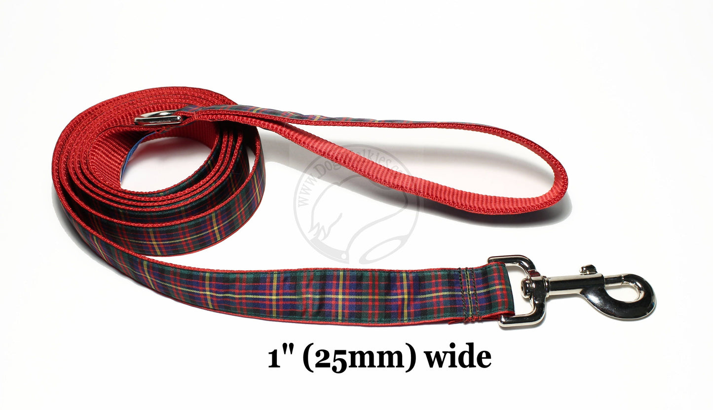 Tartan Dog Leash - Cameron of Erracht Clan Tartan