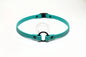 Dog Collar with Breakaway Buckle and O ring - Genuine Biothane Vegan Leather - 12mm (1/2") width - O Ring Collar