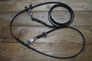 Convertible Waterproof Leash in Genuine Biothane - Lighter 12mm (1/2") width