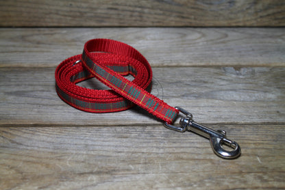 Tartan Dog Leash - Cameron Red Clan Tartan