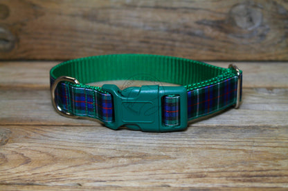 MacKenzie Clan tartan - dog collar