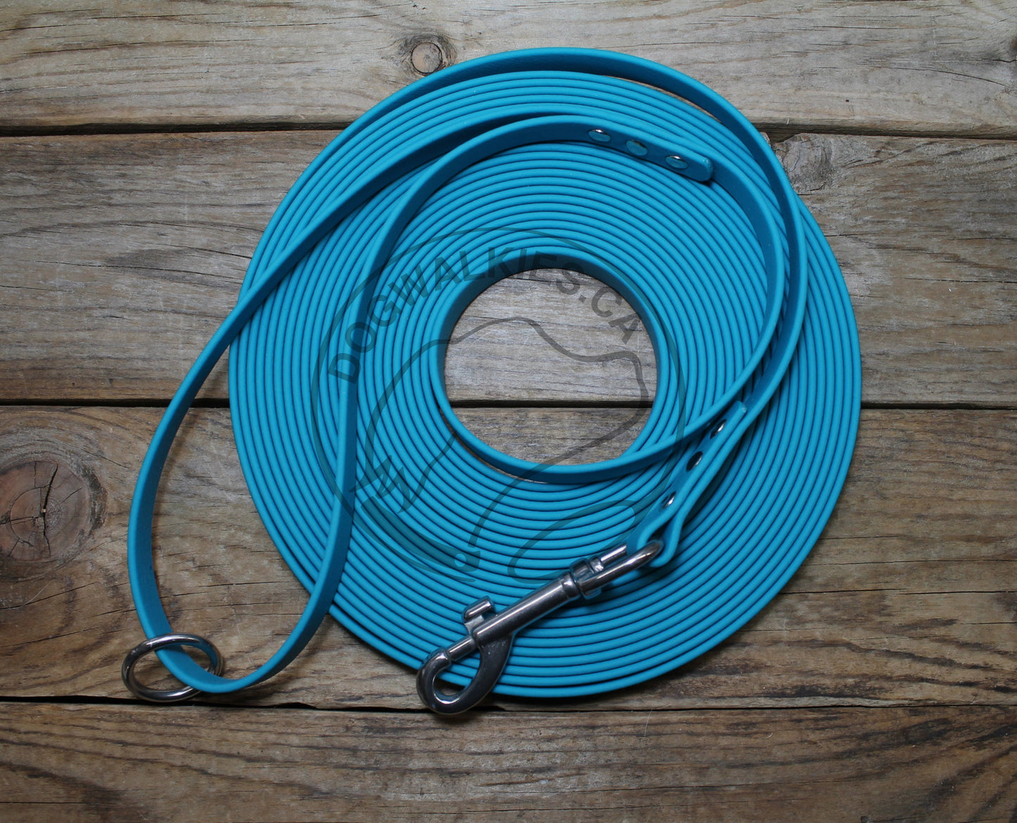 Regular Width, 1/2" (12mm) wide, Biothane Waterproof Tracking Recall Long Line - all colours