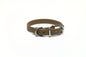 Coyote Tan (brown) Biothane Small Dog Collar - 1/2" (12mm) wide