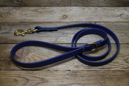 Navy Blue Biothane Large Dog Leash