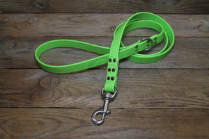 Lime Green Biothane Large Dog Leash