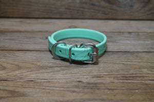 Sea Foam Green Biothane Dog Collar - 5/8"(16mm) wide