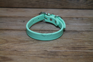 Sea Foam Green Biothane Dog Collar - 5/8"(16mm) wide