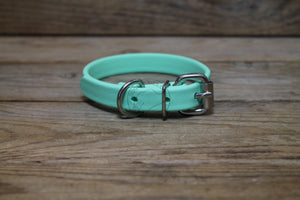 Sea Foam Green Biothane Dog Collar - 5/8"(16mm) wide