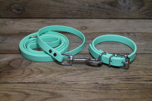 Sea Foam Green Biothane Dog Collar - 5/8"(16mm) wide