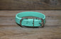 Sea Foam Pastel Green Biothane Dog Collar - 3/4" (20mm) wide