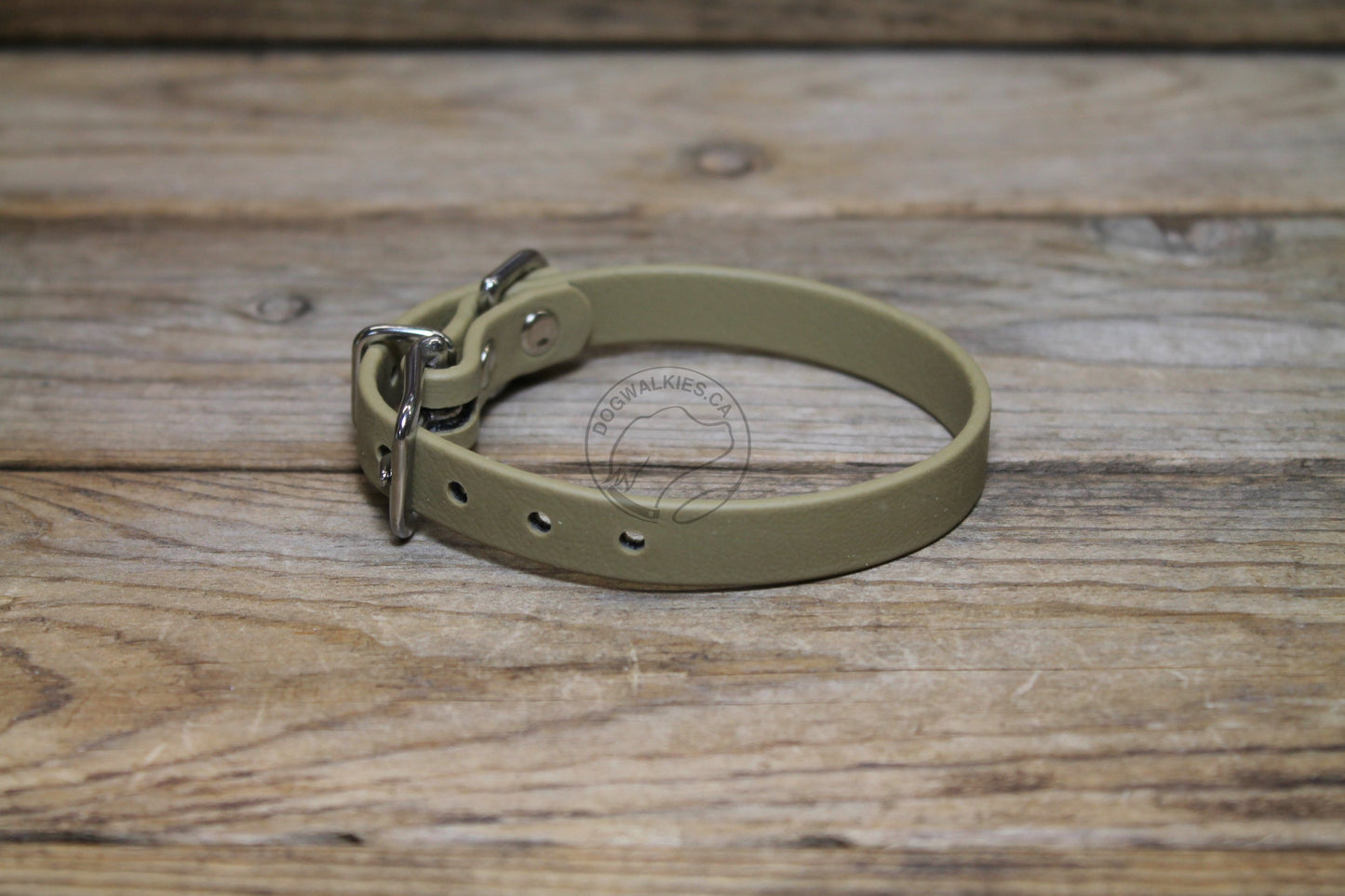 Sahara Tan (limited) Biothane Small Dog Collar - 1/2" (12mm) wide
