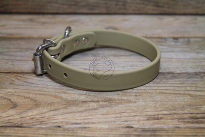 Sahara Tan (limited) Biothane Dog Collar - 3/4" (20mm) wide