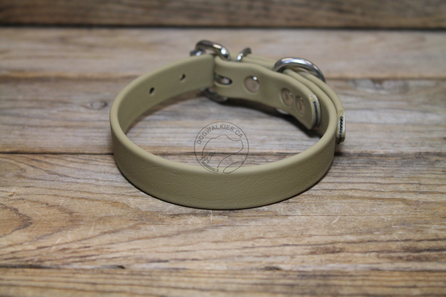 Sahara Tan (limited) Biothane Dog Collar - 3/4" (20mm) wide
