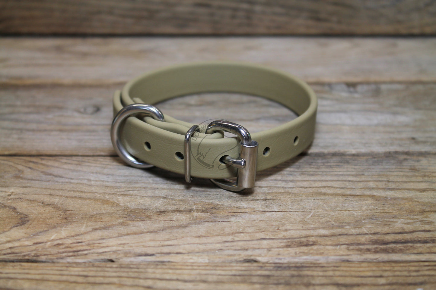 Sahara Tan (limited) Biothane Dog Collar - 3/4" (20mm) wide