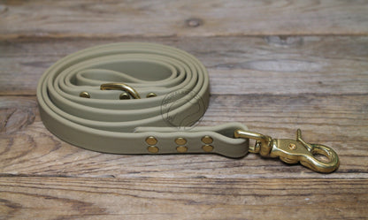 Sahara Tan (limited) Biothane Large Dog Leash