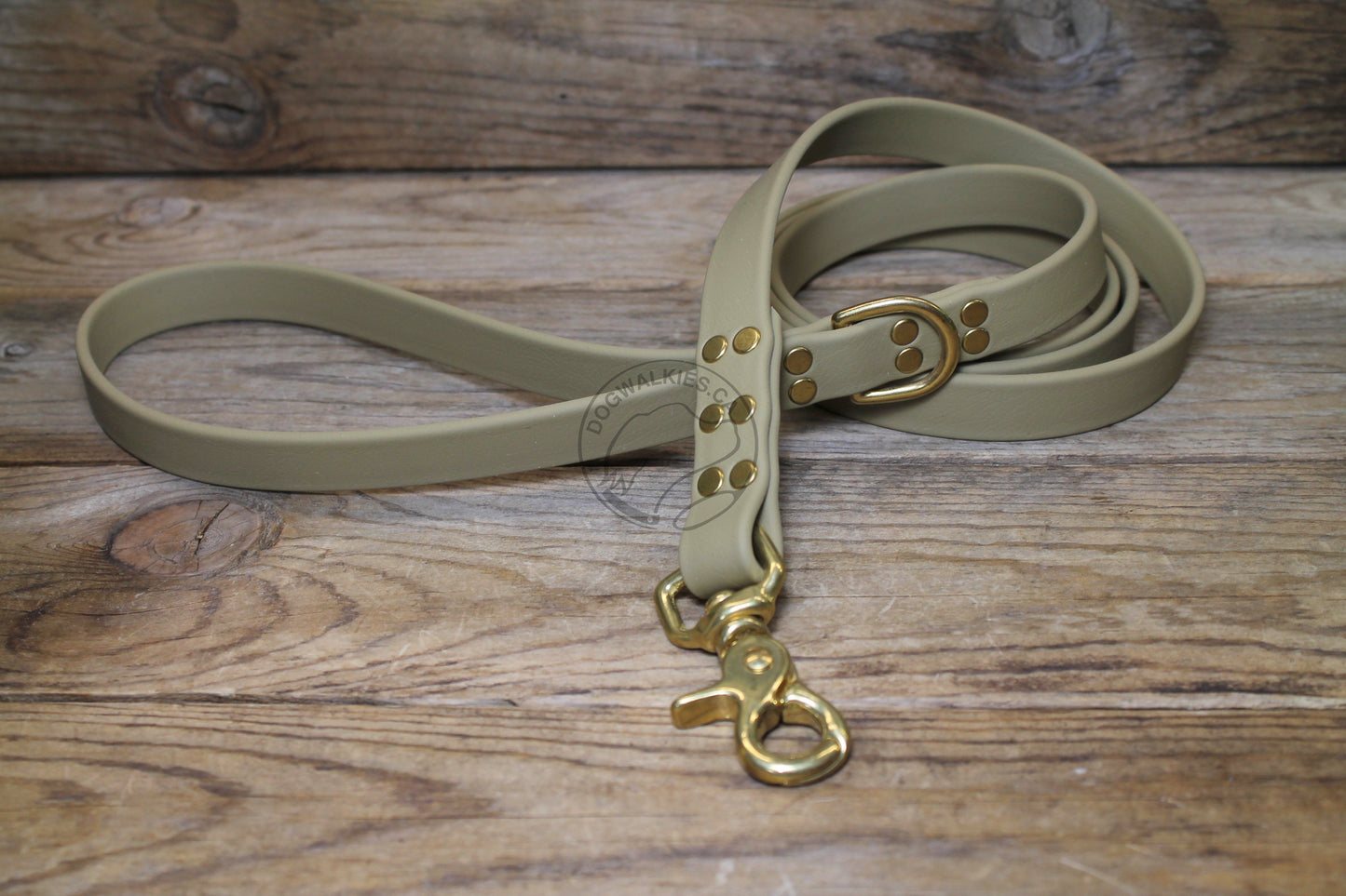 Sahara Tan (limited) Biothane Large Dog Leash