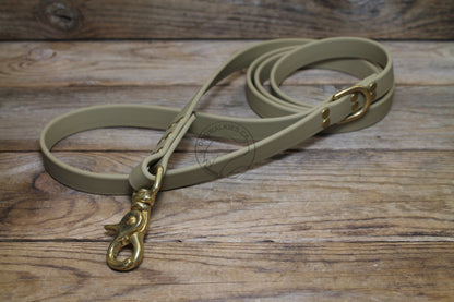 Heavy Biothane Leash 3/4" (20mm) wide - waterproof leash - all colours
