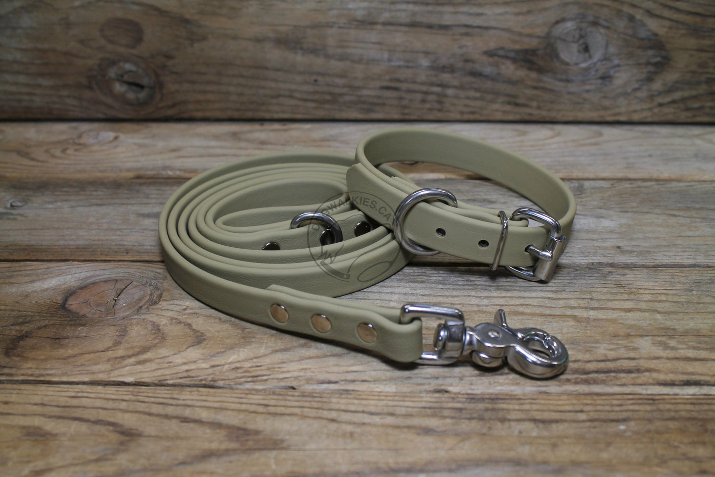 Sahara Tan (limited) Biothane Dog Collar - 3/4" (20mm) wide