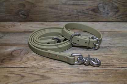 Sahara Tan (limited) Biothane Dog Collar - 3/4" (20mm) wide