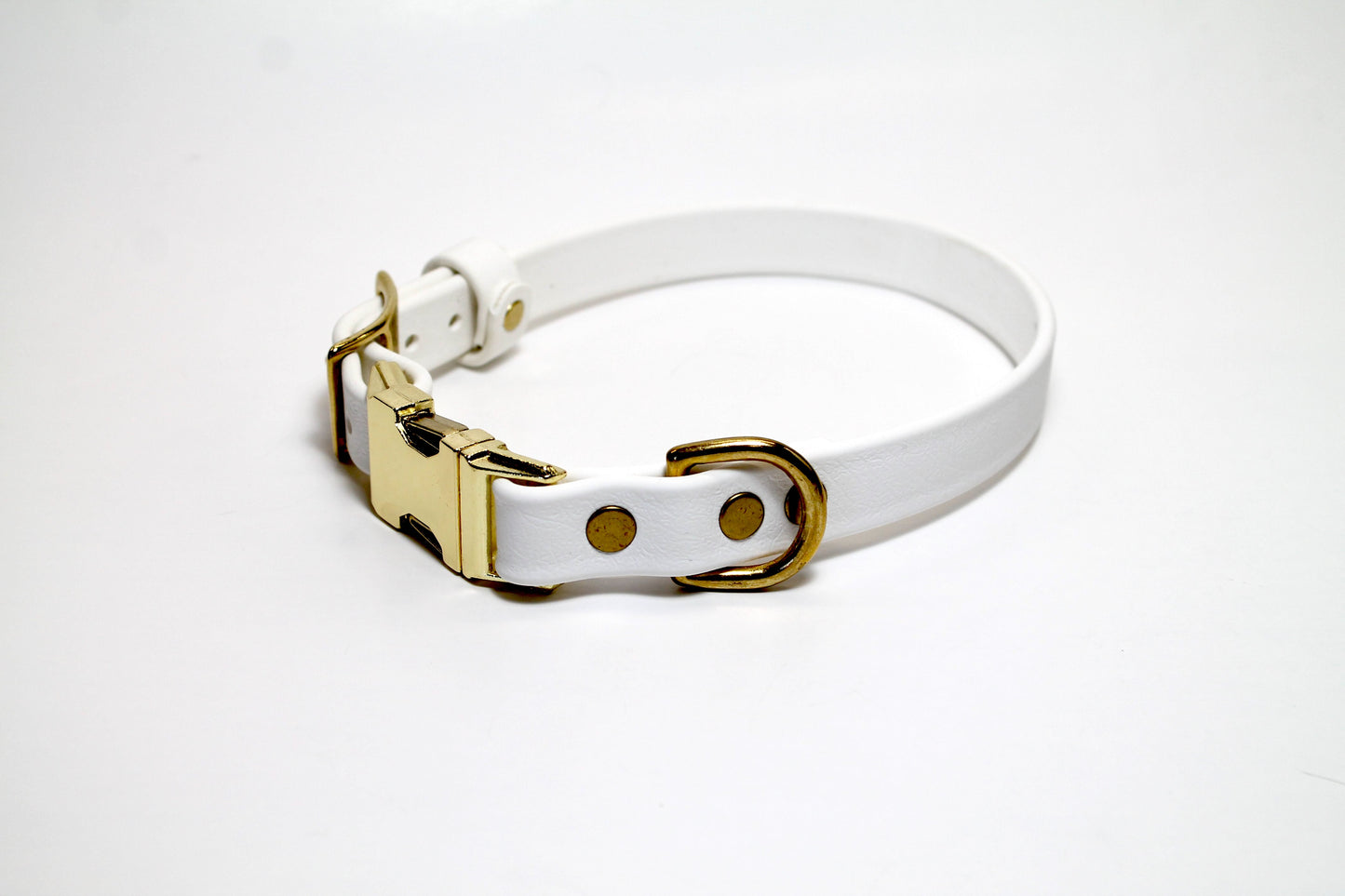 Side Release - 3/4" (20mm) Dog Collar in Biothane - 40 colour choices - quick pinch release