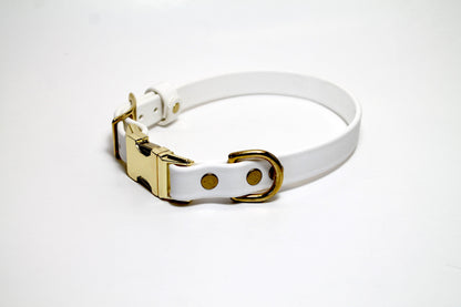 Side Release - 3/4" (20mm) Dog Collar in Biothane - 40 colour choices - quick pinch release