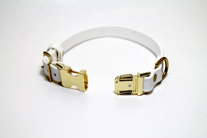 Side Release - 3/4" (20mm) Dog Collar in Biothane - 40 colour choices - quick pinch release