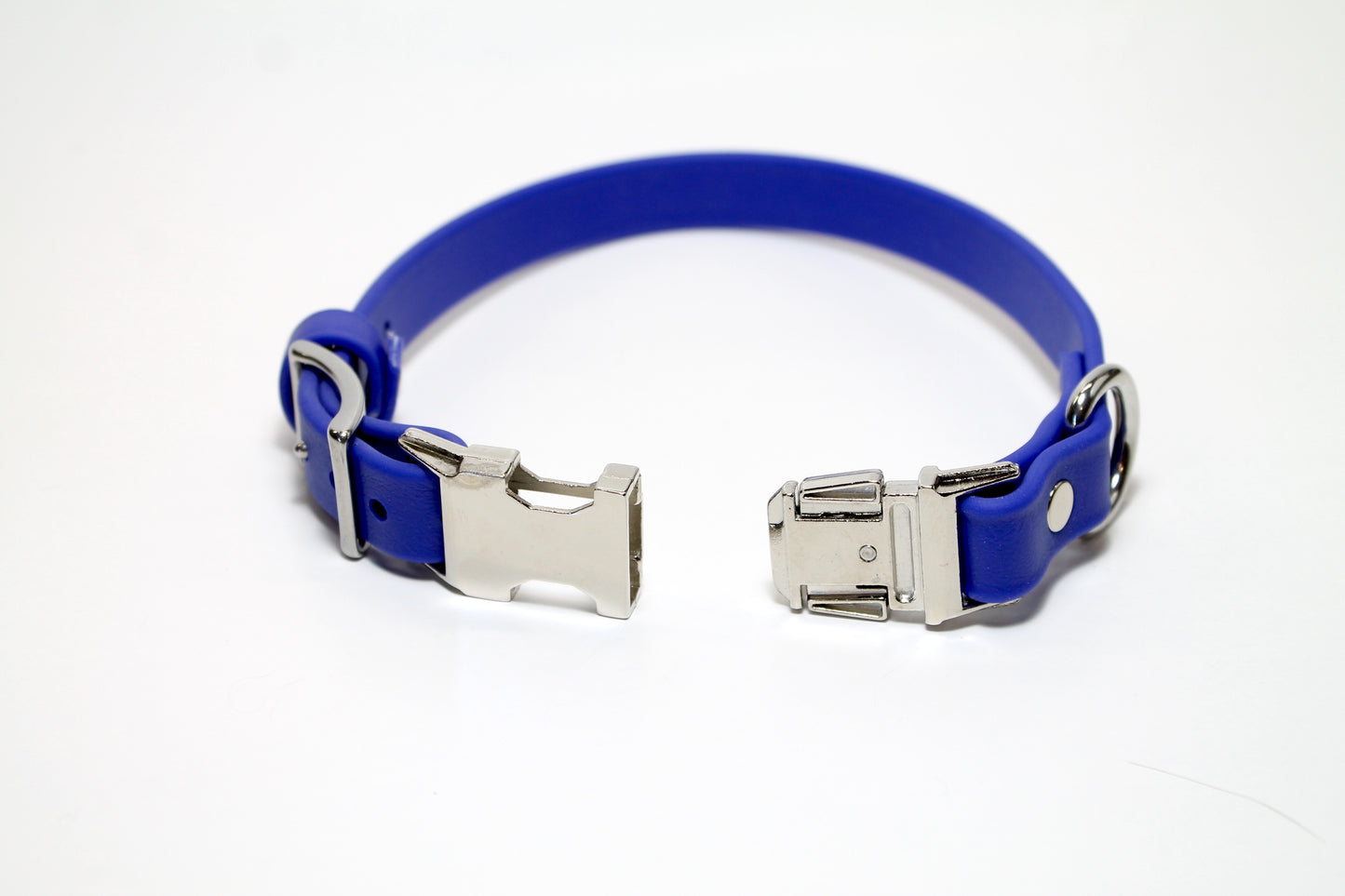 Side Release - 3/4" (20mm) Dog Collar in Biothane - 40 colour choices - quick pinch release