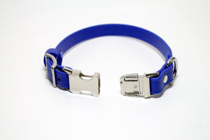 NEW width- 3/4" (20mm) Side Release Dog Collar in Biothane - 35 colour choices