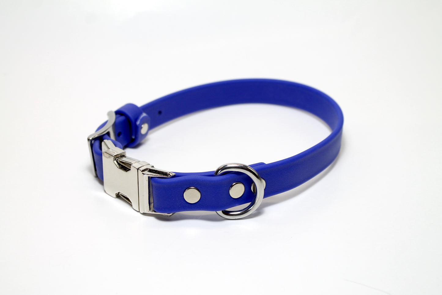 Side Release - 3/4" (20mm) Dog Collar in Biothane - 40 colour choices - quick pinch release