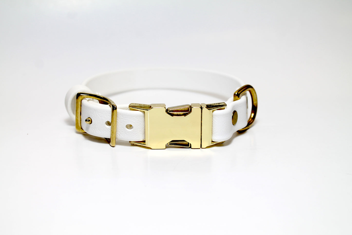 Side Release - 3/4" (20mm) Dog Collar in Biothane - 40 colour choices - quick pinch release