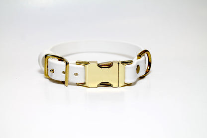Side Release - 3/4" (20mm) Dog Collar in Biothane - 40 colour choices - quick pinch release