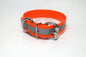 Reflective Genuine Biothane Dog Collar - 1 inch (25mm) wide - all colours